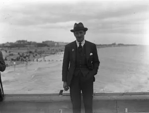 Adult Prints: Taken at Littlehampton, Mr David Ffalcke, filmaker. 16th July 1918