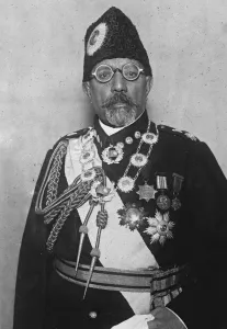 Tarzi Khan, former Afghan Minister in Paris. 2 December 1927