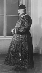 Tchitcherine in ceremonial garb. M Tchitcherine ( Commissioner for Foreign Affairs