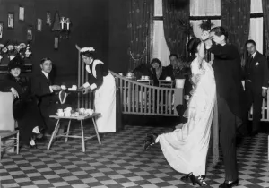 Celebration Prints: Tea dance 1914 dance / dancing / party season / celebration / happy vintage news archive