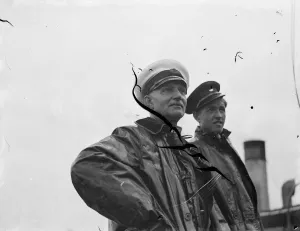 Thames pilots at Gravesend, Kent, who help ships navigate through the congested