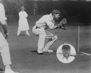 Thomas Alfred Ward South African wicket keeper against in the test matches against