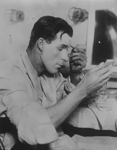 Tilden as Actor Tildean, the worlds Tennis champion playing in one of the leads