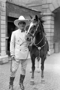 Tom Mix and his horse Tony. 16 April 1925