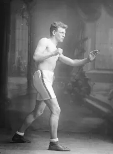 Tommy Milligan, boxer. 1 December 1925