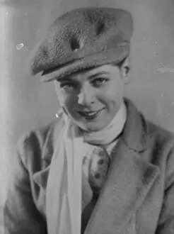 Flat Cap Collection: Towed on Christmas day. A new photograph of Miss Billie Houston, one of the Houston sisters