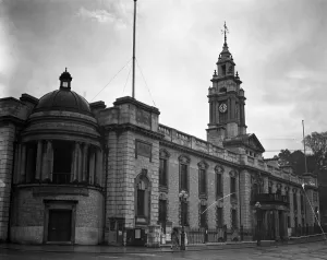Dome Prints: The Town Hall, Torquay, Devon. 1 February 1928