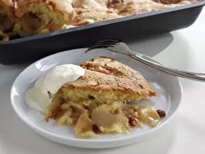 Baking Collection: Traditional English baked apple dessert credit: Marie-Louise Avery / thePictureKitchen