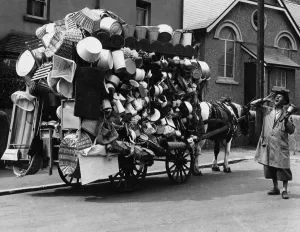 Memory Lane Prints: A travelling salesman, Devon 1935