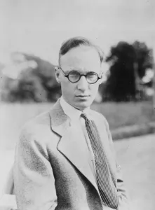 On trial for teach the theory of evolution. A new photo of John T Scopes, professor