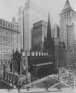 1920s 1920s 20s 20s Prints: Trinity Church New York September 1920