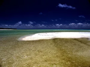 Tropical Islands - Islet on Rangiroa Atoll, Polynesia