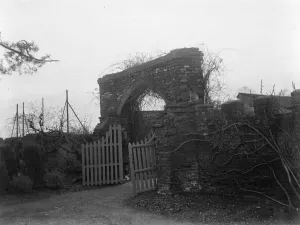 Entrance Prints: Tudor gateway in Scadbury Park in Chislehurst, Kent. 1937