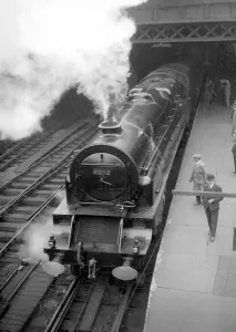 Platform Prints: The Turbomotive considered a starting innovation in British railway practice, is