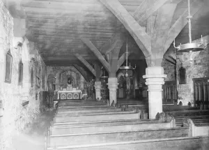 Church Prints: The underground Chapel at St Etheldredas Ely place, Holborn 23 June 1926