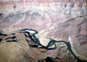 USA Arizona Grand Canyon Aerial View