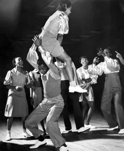 Celebration Prints: USA Harlem. The Savoy Club. The Lindy Hop dance by devotees of swing