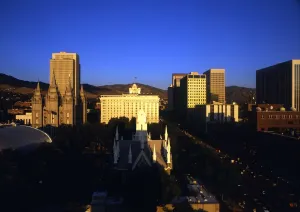 USA Mormon Temple Salt Lake City