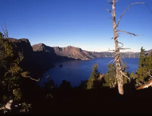 Aerial View Prints: USA - Oregon - Crater Lake - ?TopFoto / CW