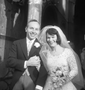 Marriage Prints: Valentines Day wedding of John Surtees and Patricia Burke in Winchester