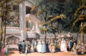 Vauxhall And Lambeth Prints: Vauxhall Pleasure Gardens London History of London - Vauxhall / Lambeth