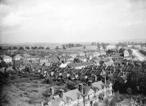 A view over Chislehurst, Kent. 1935