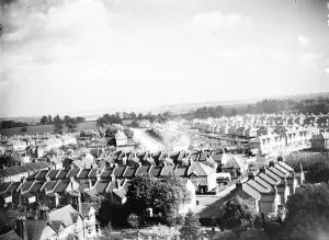 A view over Chislehurst, Kent. 1935