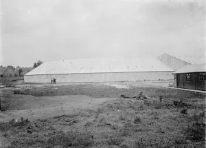 A view of Crayford Greyhound Stadium. 1 July 1937