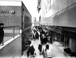 View of the new Elephant and Castle as it takes shape after the redevelopment work