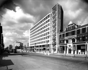 View of the new Elephant and Castle as it takes shape after the redevelopment work