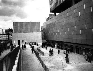 View of the new Elephant and Castle as it takes shape after the redevelopment work