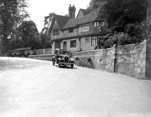 Bicycle Prints: View of Penshurst in Kent. 1933