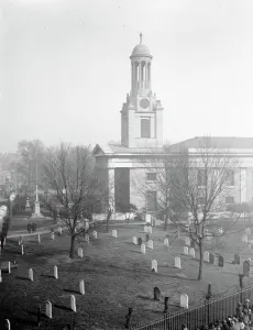 Church Prints: A view of St Marks Kennington. 3 May 1927