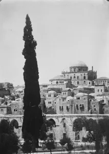Views of Jerusalem. The Great Synagogue. 1 September 1929