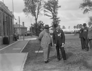 Medals Prints: Viscount Allenby attends British Legion rally at Braintree, Essex 22 September 1928
