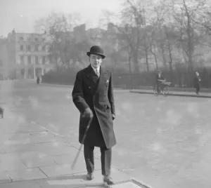 Bowler Prints: Viscount Borodaile, son of Lord Beatty. 22 February 1926