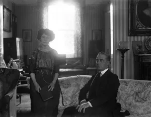 Viscount and Viscountess Falkland ( formerly Master of Falkland and the Honourable Mrs Cary )