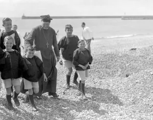 Visit of the Bishop of London to the Marine Hospital School, Tidemills, Bishopstone