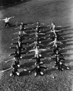 Teacher Prints: Voluntary keep fit classes for youngsters. Sidcup, 1937