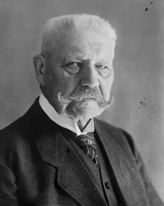 Von Hindenburg. 24 July 1925