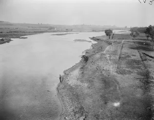 Warsaw A view of the Bzura 35 miles to the west of Warsaw, the scene of tremendous