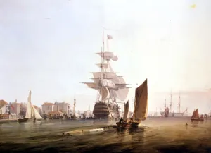Warships. Clevely the Elder - the Royal George