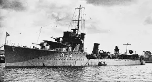 Warship Prints: More warships for Palestine. Destroyers leave Malta in the small hours. The Destroyer