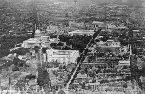 Washington isolated by terrific thunderstorm. 18 November 1927