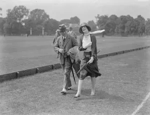 Watching the International Polo at the Ranelagh Club - England versus The Rest, Mr Melhuish