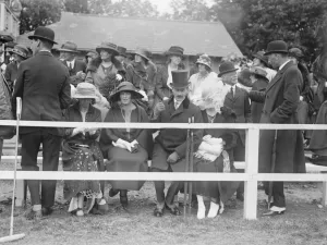 Event Prints: Watching the Polo at the Hurlingham Club, for the Inter Regimental Cup - Mrs Towers