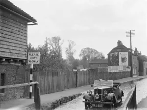 Watering Lane at Faversham. 1937