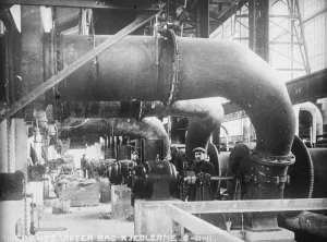 Factory Prints: Wealth From The Air Through these great Horns the air is drawn into the electric