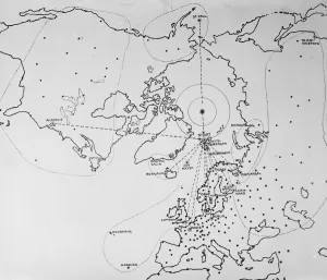 Weather problems of the Polar Flight Some hundreads of daily reports by wireless