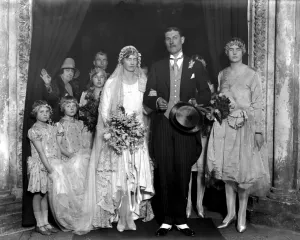 Groom Prints: Wedding of Captain Colin David Brodie and Miss Daphne Cecil Rosemary Harmsworth